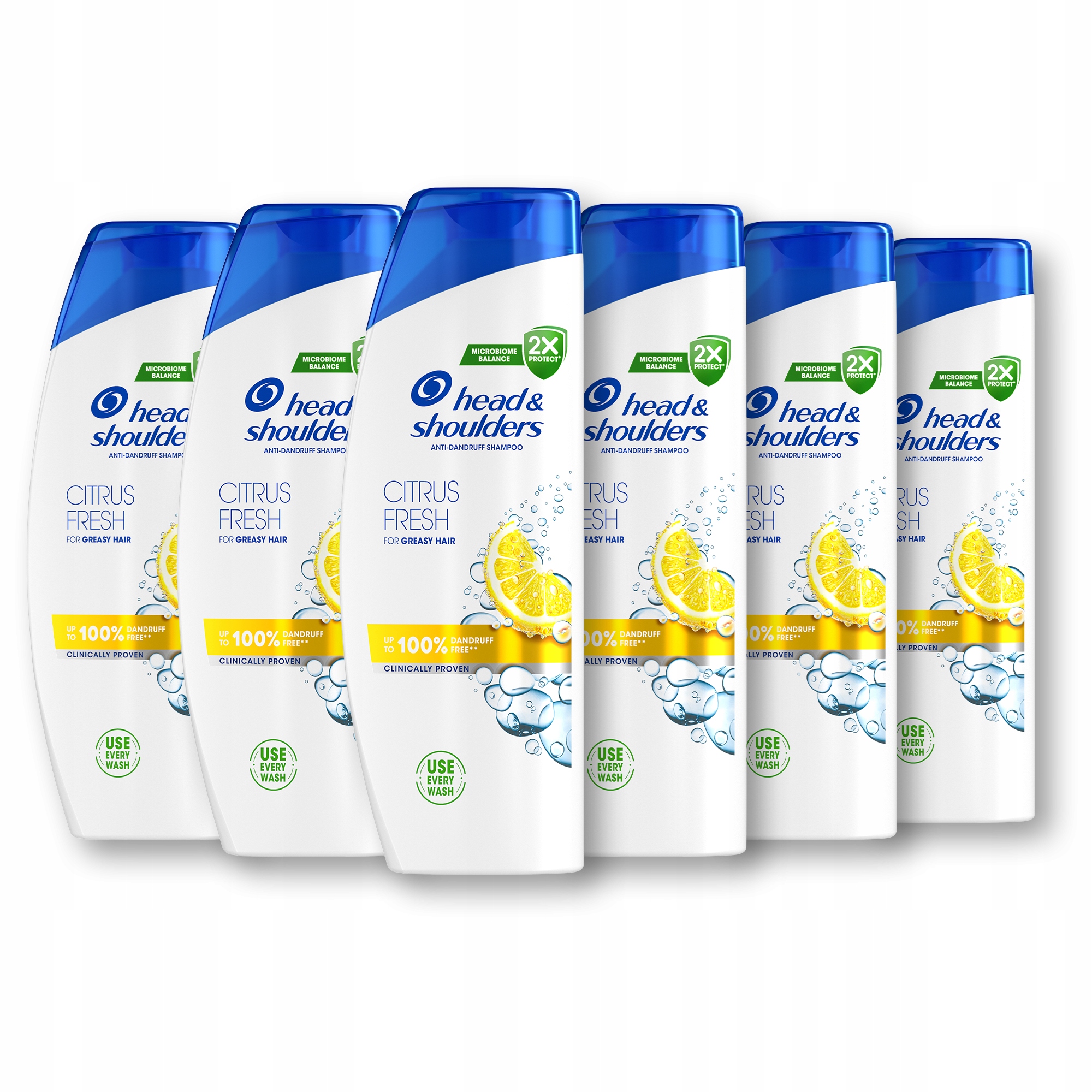 Šampón proti lupinám Head and Shoulders Citrus Fresh 6x400ml